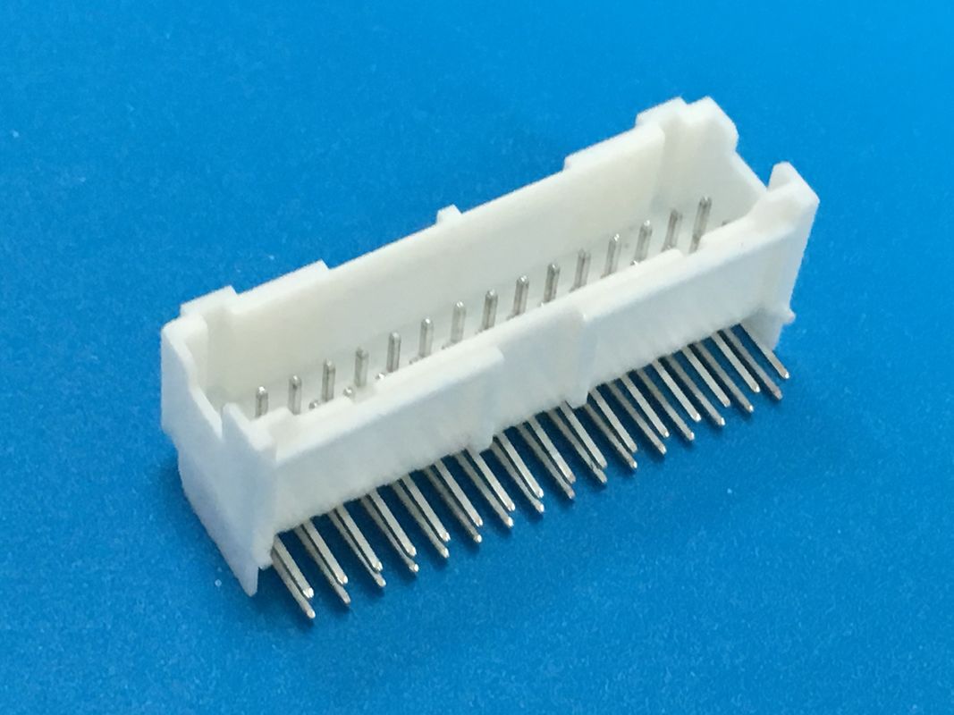 Right Angle DIP 20 Pin PCB Stacking Connectors For AWG#18-22 Applicable Wire