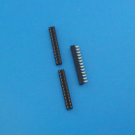 Chine de 1.27mm de lancement de noir double de rangée de couleur connecteur mâle 30 directement, prise femelle d&#039;en-tête de carte PCB distributeur