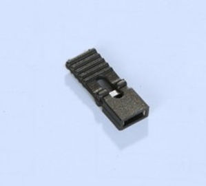 Chine Long type de 2 Polonais mini connecteur de pullover avec de l&#039;or en laiton de PIN de logement de PA66 UL94V-0 plaqué usine