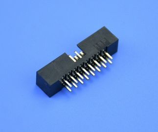 Chine Type de verticale de Pin du connecteur 16 d&#039;en-tête de boîte d&#039;IMMERSION de rangée de connecteur de la carte PCB IDC double usine